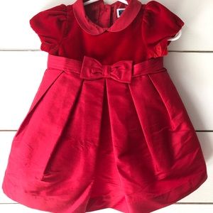 Janie and Jack baby girl holiday dress